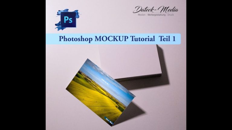 Visitenkarten Mockup Photoshop