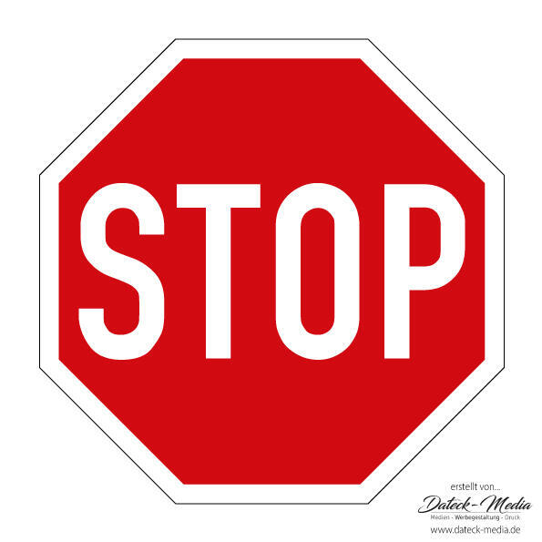 Stoppschild Vektor