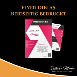 Flyer DIN A5 beidseitig bedruckt
