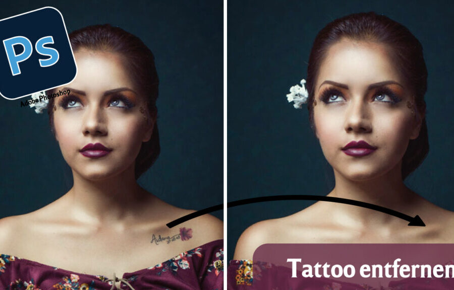 Tattoo entfernen in Photoshop – Superschnell | Tutorial