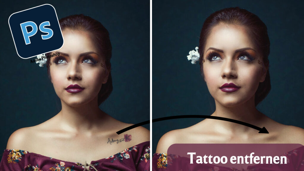 Tattoo entfernen in Photoshop - Superschnell