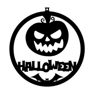 Laserdatei Halloween Ornament