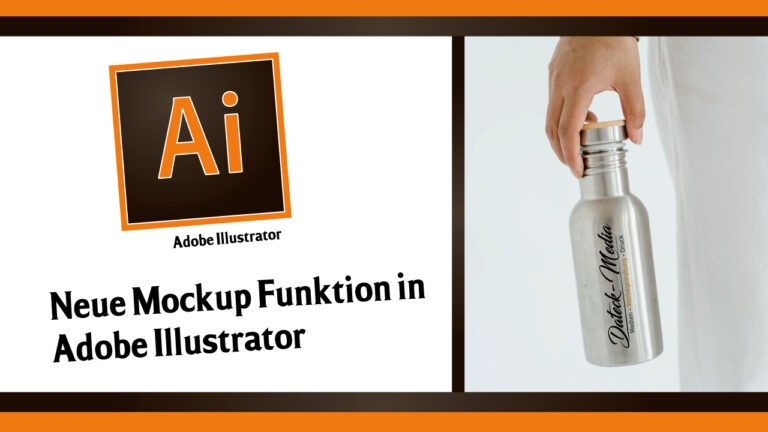 Mockup erstellen in Adobe Illustrator - Beta Version testen