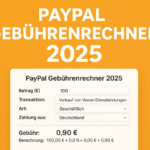 PayPal Gebührenrechner Online – Transaktionskosten berechnen