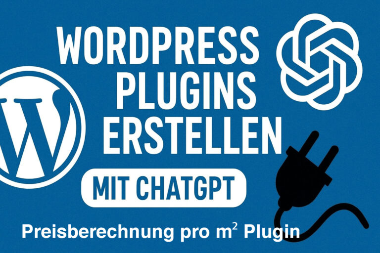 Preisberechnung pro m² Plugin - Woocommerce | Mit ChatGPT erstellen