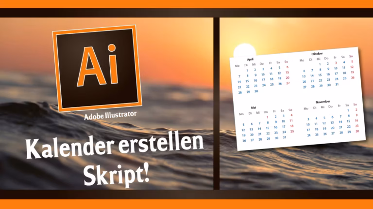 Kalender Skript Adobe Illustrator