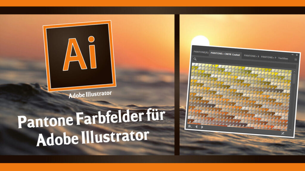 Pantone Farbtabelle / Bibliothek für ADOBE