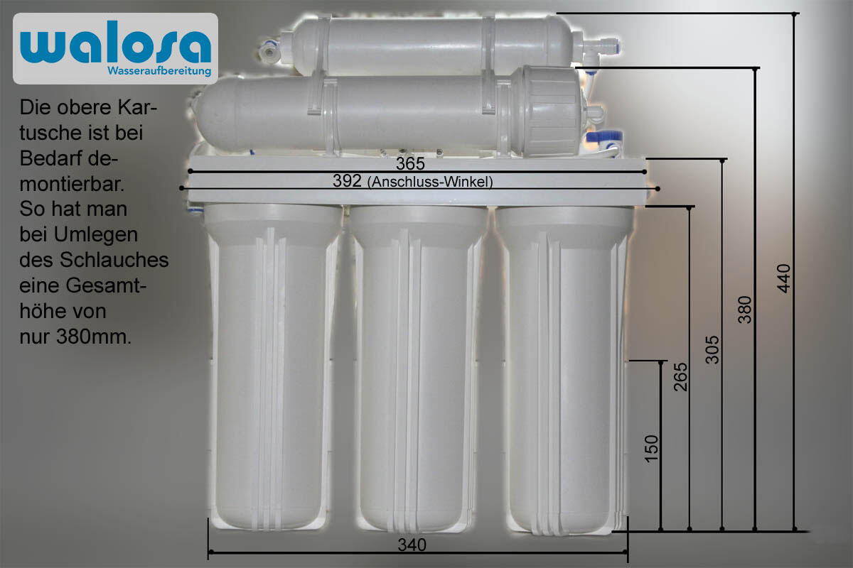 Walosa Wasserfilteranlage Osmose Filteranlage Walosa Wasserfilteranlage Osmose Filteranlage
