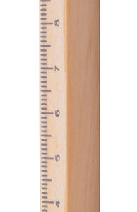 Kugelschreiber mit Lineal