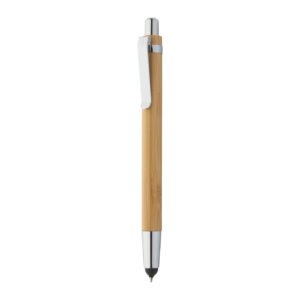 Touchpen mit Kugelschreiber aus Bambus