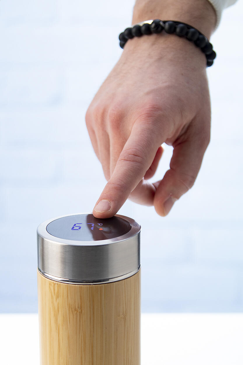 Isolierflasche mit Thermometer – Bild 10