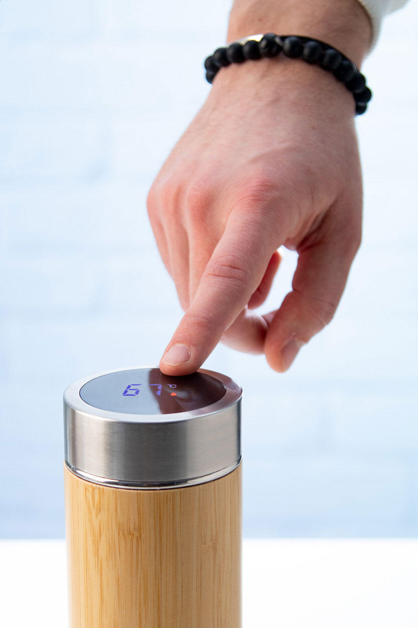 Isolierflasche mit Thermometer – Bild 9