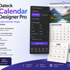 Dateck Calendar Designer Pro