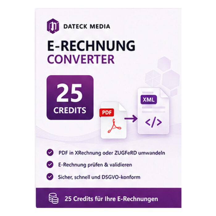 E-Rechnung Converter – 25 Credits